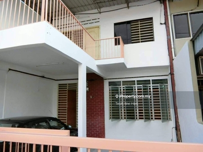 Double storey terrace house alma unfurnished cheap rent rm1100