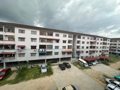 Full Loan Flat Jalan Tasek 64, Bandar Seri Alam / Level 3 / Renovated