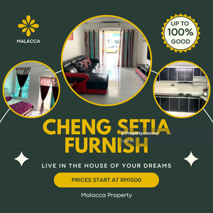 Fully Furnish Nice 2 Sty Terrace House Cheng Setia