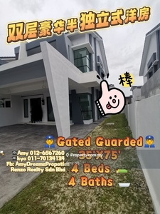Gated Guarded Luxury Double Storey Semi D
