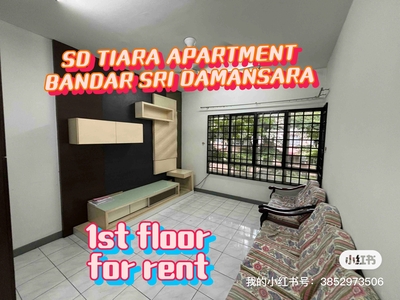 SD Tiara apartment for rent, bandar sri damansara