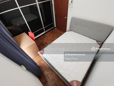 Segar Court new furnished renovated room for rent at Cheras