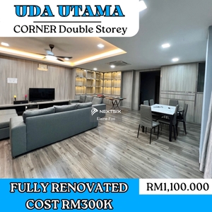 Uda Utama @ FULLY RENOVATED Corner Double Storey