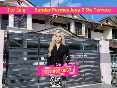 Bandar Permas Jaya Renovated 2 Storey Terrace 4bed