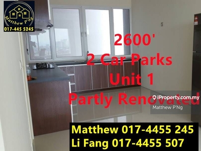 Central Park - Fully Renovated - 2600' - 2 Car Parks - Jelutong