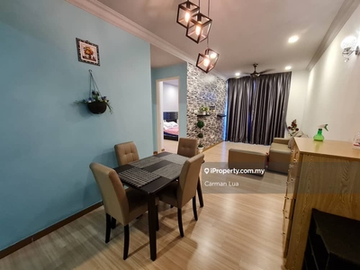 Fully furnished , the wave residence, block B