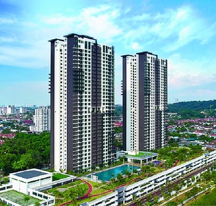 Hillcrest Height 2 rooms hight floor at Puchong Utama Bandar Puteri