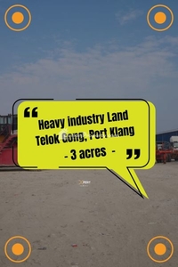 Industrial Land For Sale at Port Klang