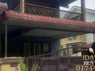 RUMAH UNTUK DIJUAL Double Storey Terrace End Lot, Taman Air Tawar Indah, Telok Air Tawar, Pulau Pinang
