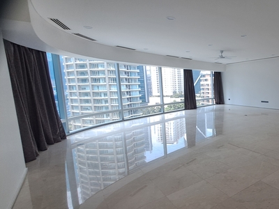 4 bedrooms +1 Partfurnished unit on mid floor for rent at The Avare, Tip top Move in condition