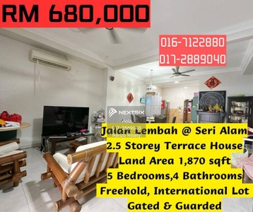 Bandar Seri Alam Jalan Lembah 2.5 Storey House For Sale Megah Ria Permas Jaya