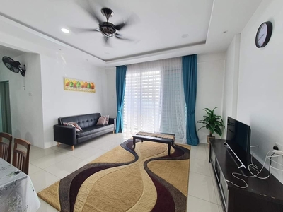 Casa Kayangan apartment @ Meru Kinta Perak, High floor, facilities, covered 1 car parking, gated and guarded, fully furnisher, freehold, renovated