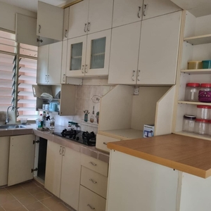 CANTIK! Apartment Sri Puteri @ Ukay Perdana, Ampang - Partially Furnished with Kitchen Cabinet, Wardrobe