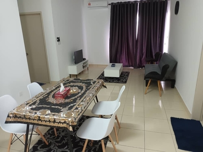 FULLY FURNISHED!! Alanis Residences Sepang 3 BEDROOM (Spacious 900 sqft)