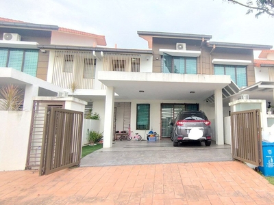 FULLY FURNISHED | FACING PLAYGROUND 2 Sty Terraced House Alam Impian For Rent