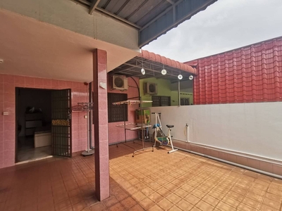 Lahat badrishah kinta Perak, terrace house for sale, good condition, renovated