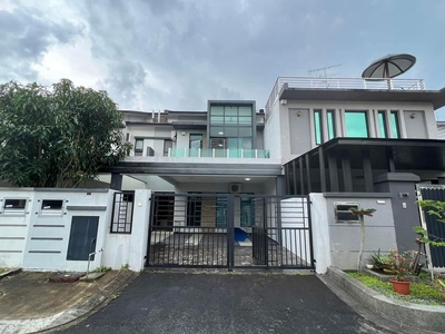 Taman Bukit Indah @ Horizon Residence II New Double Storey Terrace House FOR SALE 华丽莊园双层特大型新排楼部份家俬冷气出售