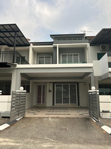 Taman lapangan harmoni kinta perak, terrace house for sale, freehold, facing north, Kitchen Fully Extended, New house, never occupied