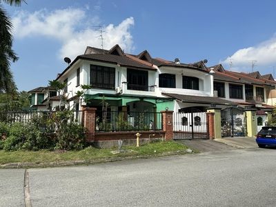 Taman Sutera @ Jalan Sutera Kuning Perling Fully Extended Double Storey Terrace House Corner Lot FOR SALE