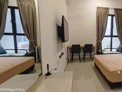 Trion @ KL Condo Near Mrt & Lrt, Fully Furnished Brand New 2bedroom Unit For Rent