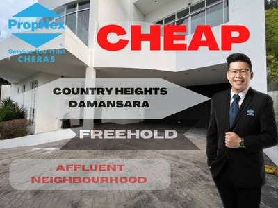 3.5 storey Country Heights Damansara Bungalow for SALE !!