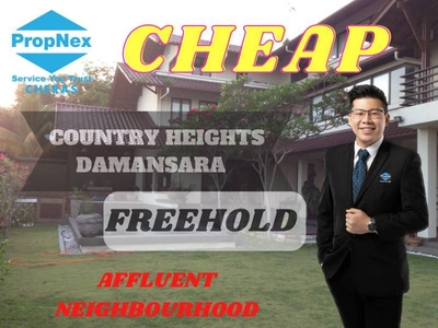 3.5 storey Country Heights Damansara Bungalow for sale !!