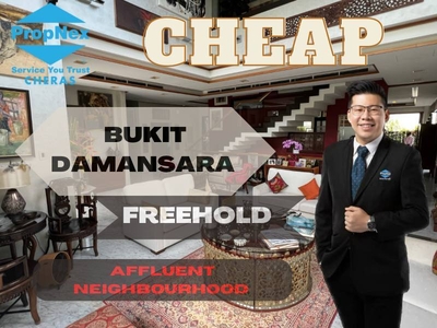 4-storey BUNGALOW Bukit Damansara for sale