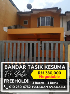 Bandar Tasik Kesuma, Semenyih, Selangor, 2 Storey House For SALE!! Renovated House, Freehold