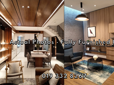 Tastefully Designed. Brand NEW Fully Furnished with ID @ Taman Puchong Legenda, Puchong, Selangor