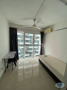 5 mins walk to LRT Direct access to shopping mall Free Wifi Low deposit Fully furnished Room at Pacific Place Ara Damansara