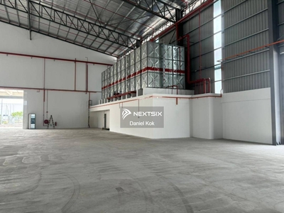 RM420/sf Build Up!! Brand New! West Port Detached Factory Warehouse for Sales