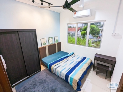 Free Utility! Fully Furnished Medium Room at Rasah / Ban Aik / Bukit Rasah