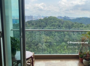 Fully furnished for sale facing forest view high floor!