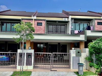 Facing Open Double Storey Terrace House Nada Alam 5 Nilai