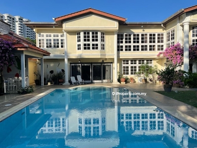 Double storey bungalow with private swimming pool, Tg Tokong