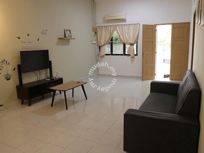 Fully Furnished 1.5 Storey Terrace House @ Ujong Pasir for Rent