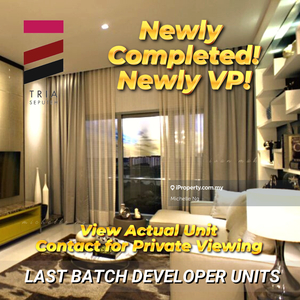 Newest Riverside Residence Only 1km to Midvalley, Completed!