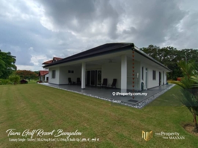 Single Storey Bungalow @Tiara Melaka Golf & Country Club