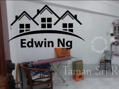 Taman Sri Relau Block 88, Partially Furnished, Good Condition