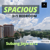 Laman Baiduri Subang Jaya SS12 3+1 Bedroom For Rent
