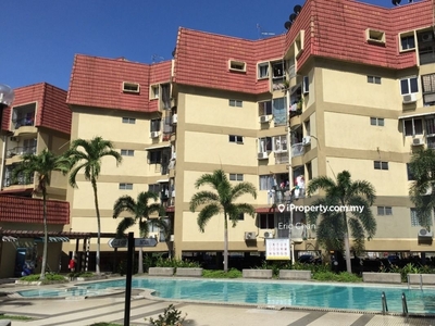 Ampang cheras puteri court condominium 4rooms 1284 sqft renovated