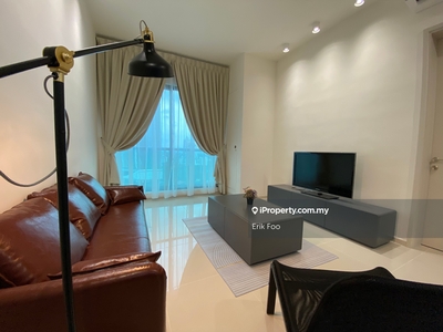 Brand new fully furnished 2 room Solaris Parq for sale next to Publika
