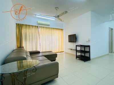 Fully Furnished & Kitchen Cabinet Seri Kasturi Apartment For Rent @ Setia Alam
