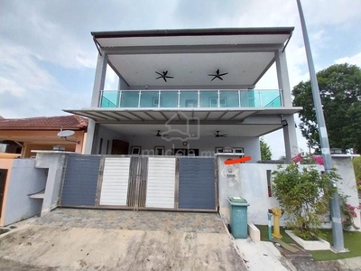 FULLY RENO EXTENDED FRONT BACK Double Storey Alam Damai Cheras KL