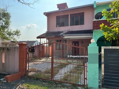 Melaka Taman Bukit Cheng Double Storey Terrace End Lot For Sale