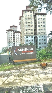 Port Dickson Sunshine Bay Resort 2 Bedrooms Apartment for Sale