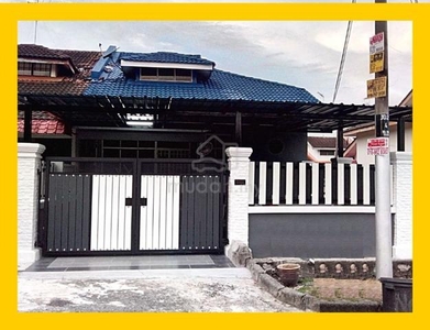 Single Storey End Lot Taman Bukit Jaya, Ulu Tiram, Johor