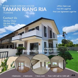 Taman Riang Ria / New / Double Storey Terrace / Tuaran