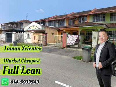 Taman Scientex/ Full Loan/ Market Cheapest/ Pasir Gudang/ Masai