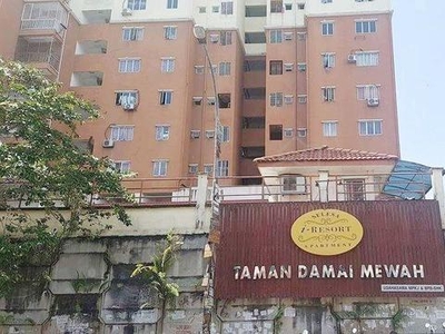 【 100%LOAN 】Pangsapuri Damai Mewah 957sf Kajang Below Market Price